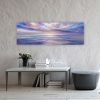 After The Storm seascape sunset painting over table