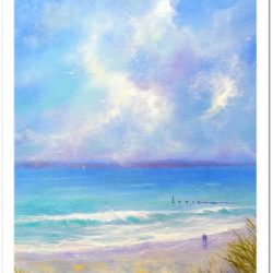 Our Beach Walk seascape giclee print