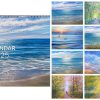 Calendar 2025 seascapes and landscapes