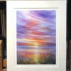 Summer Sunset mounted print