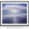 Reflections at Twilight limited edition giclee print framed in dark grey frame